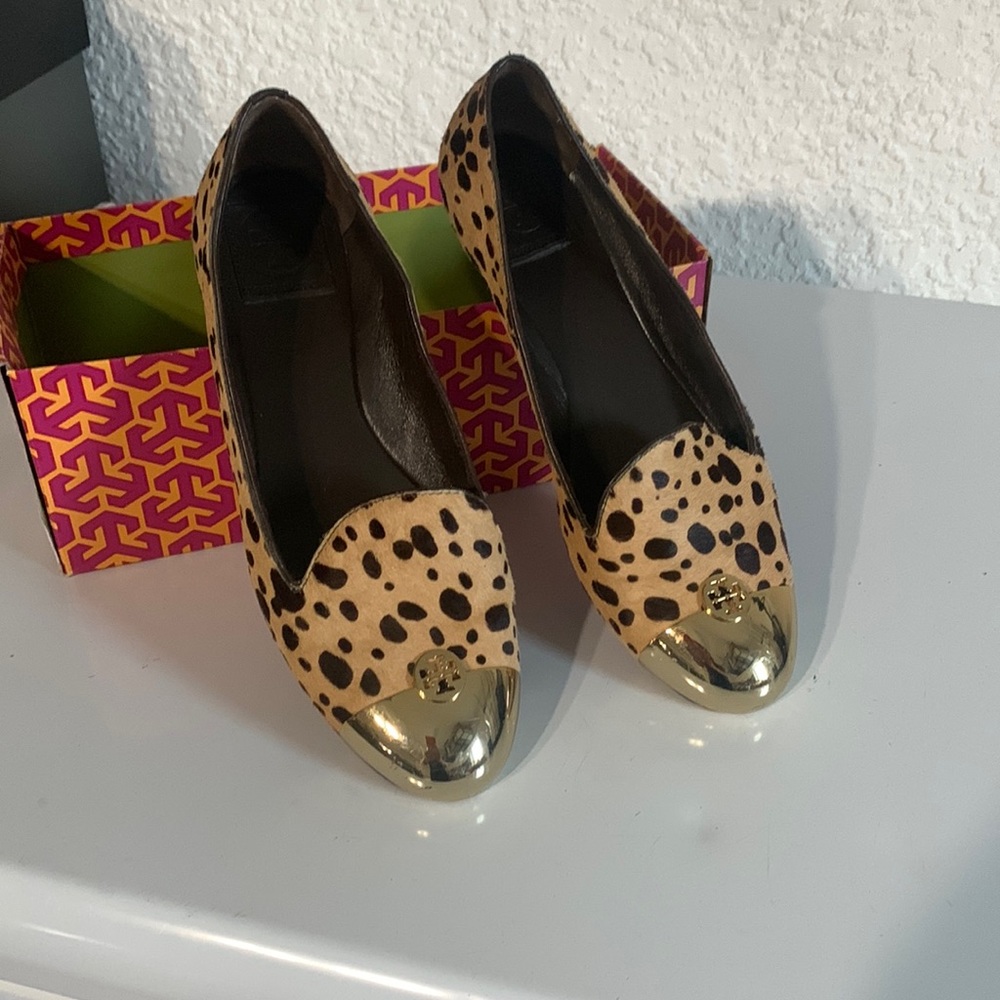 Tory Burch animal hyde Loafer